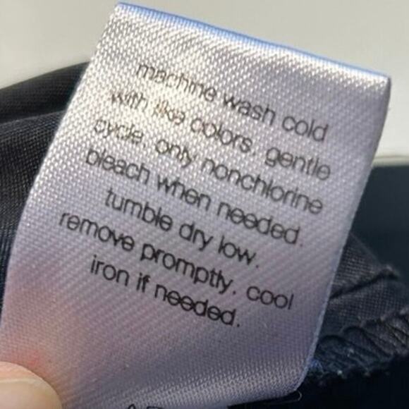 Elizabeth and James Long Sleeve Floral Mini Shirt Dress Party Work Black Size XL - Picture 9 of 10